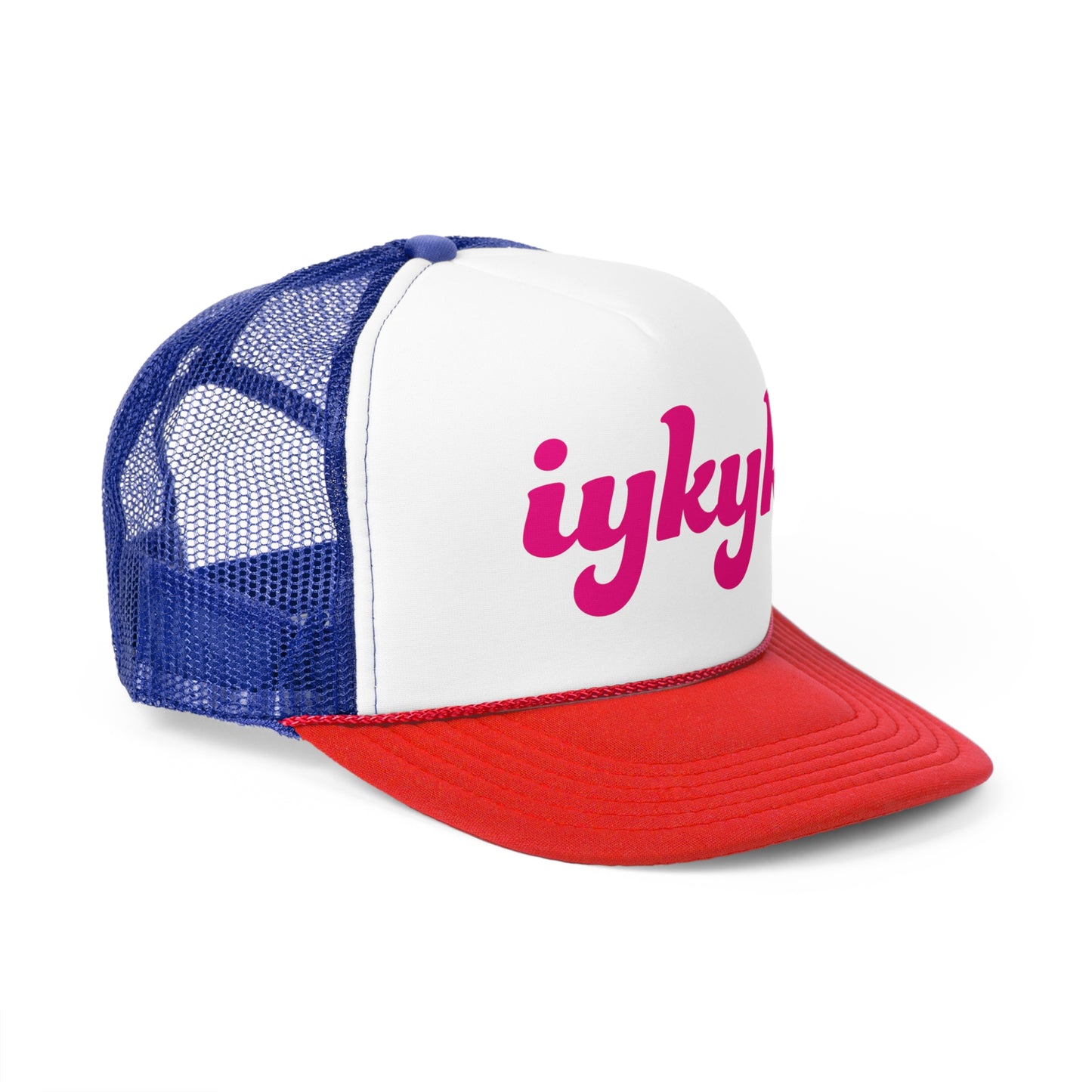 IYKYK Trucker Hat Pink v3