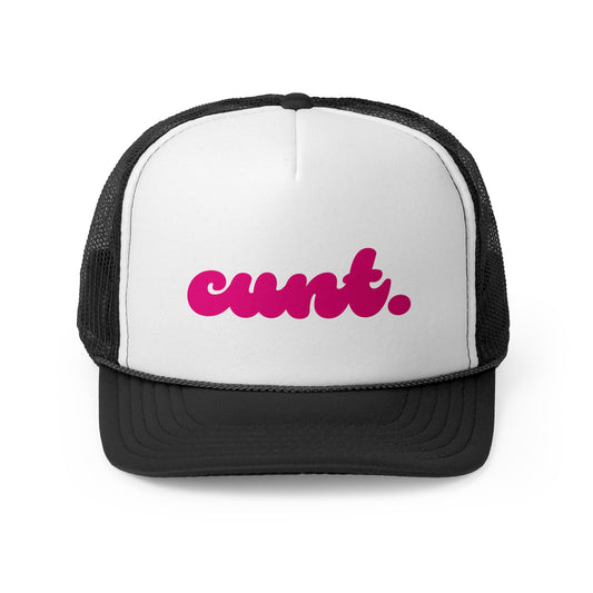 CUNT Trucker Hat Pink v1