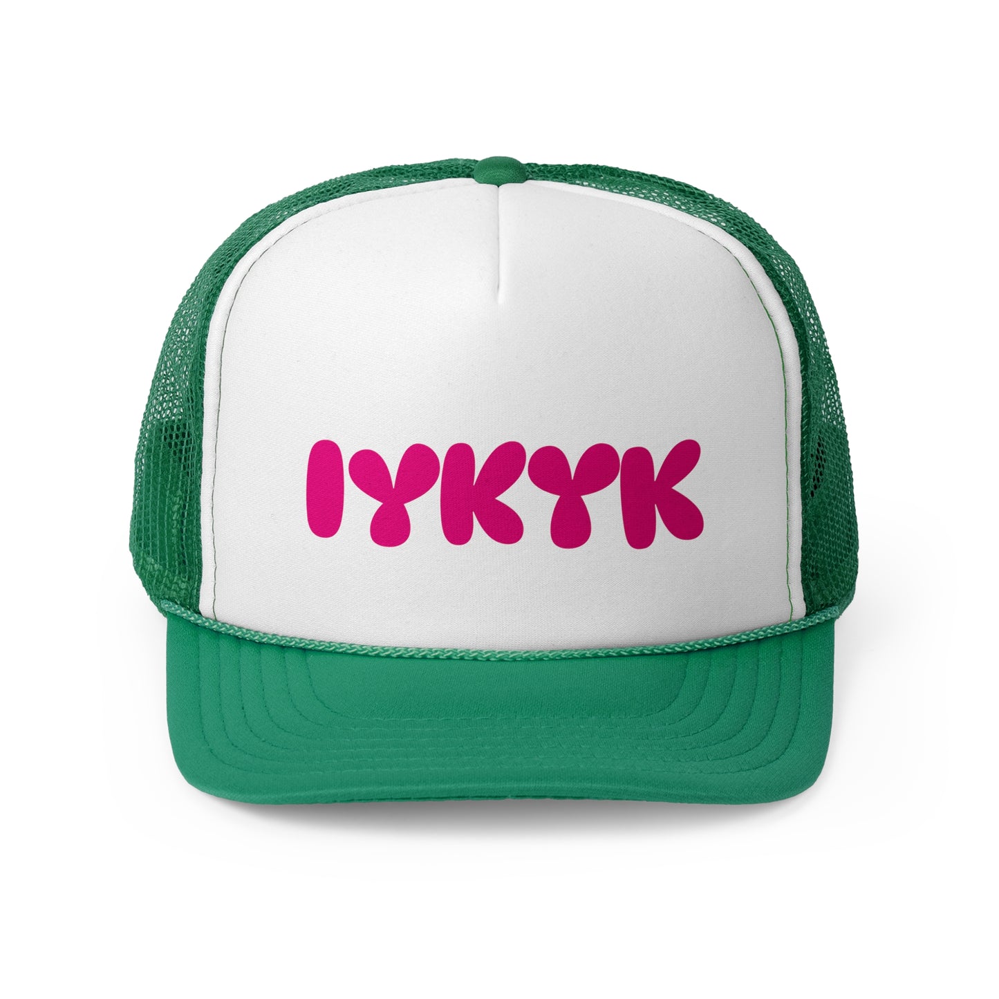 IYKYK Trucker Hat Pink v1