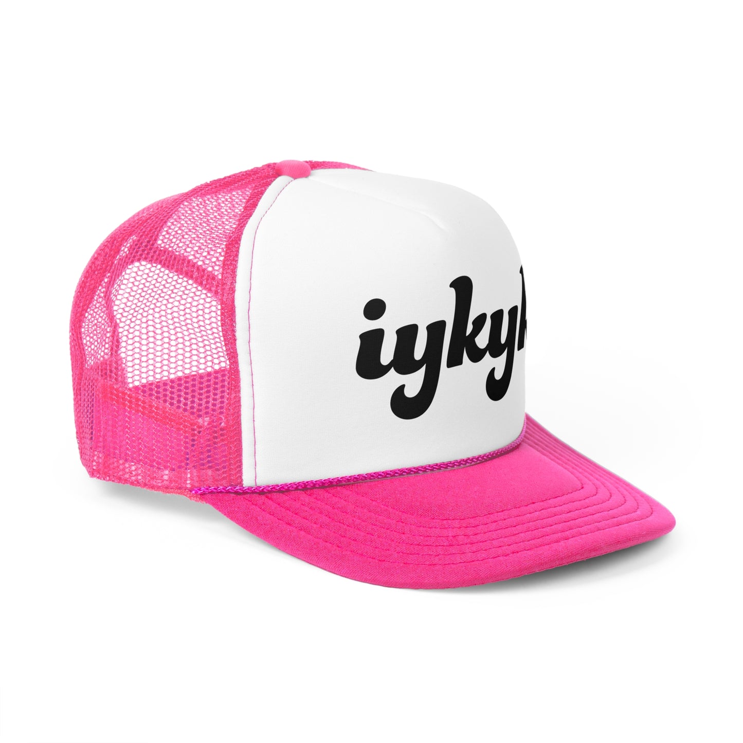 IYKYK Trucker Hat Black v3