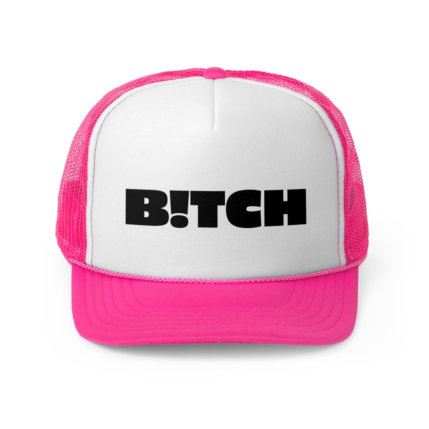 B!TCH Trucker Hat Black