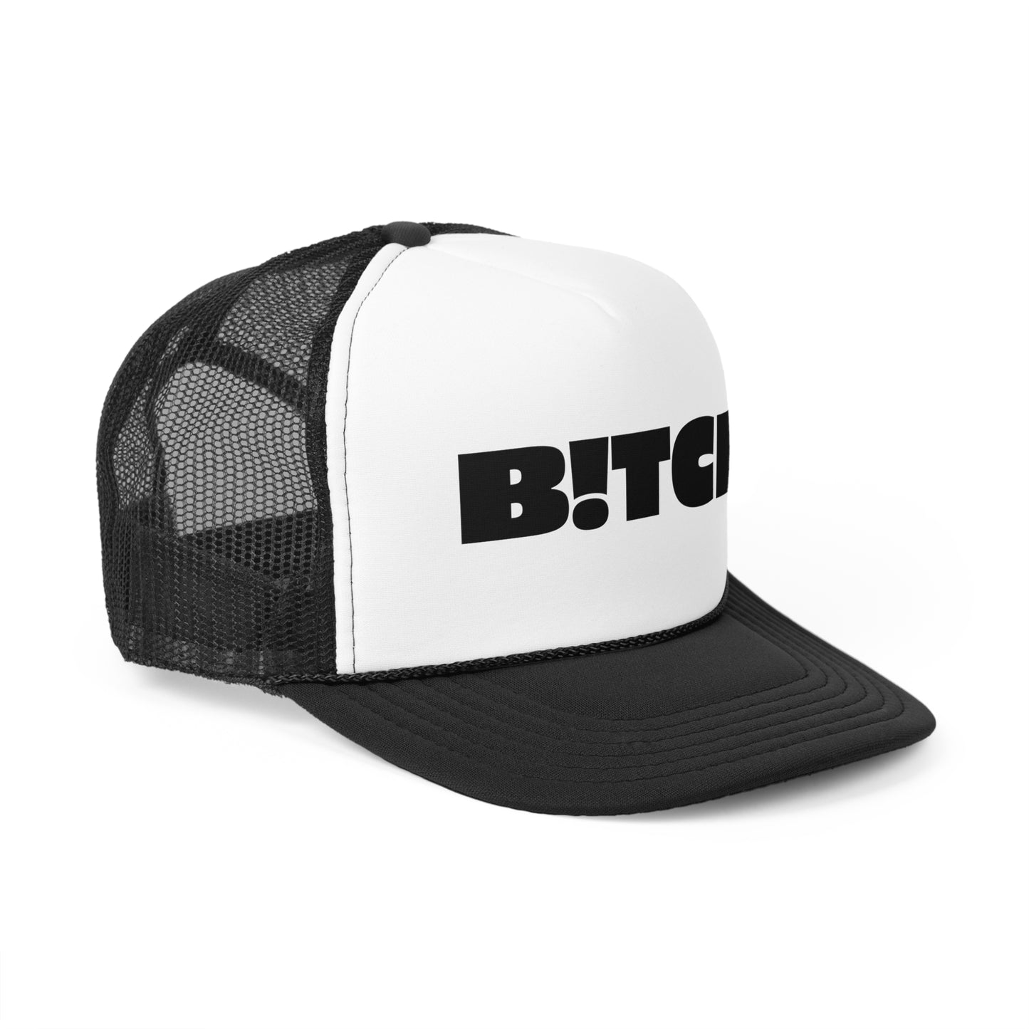 B!TCH Trucker Hat Black