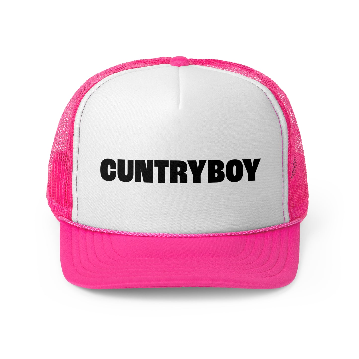 Cuntry Boy Trucker Hat Black v1