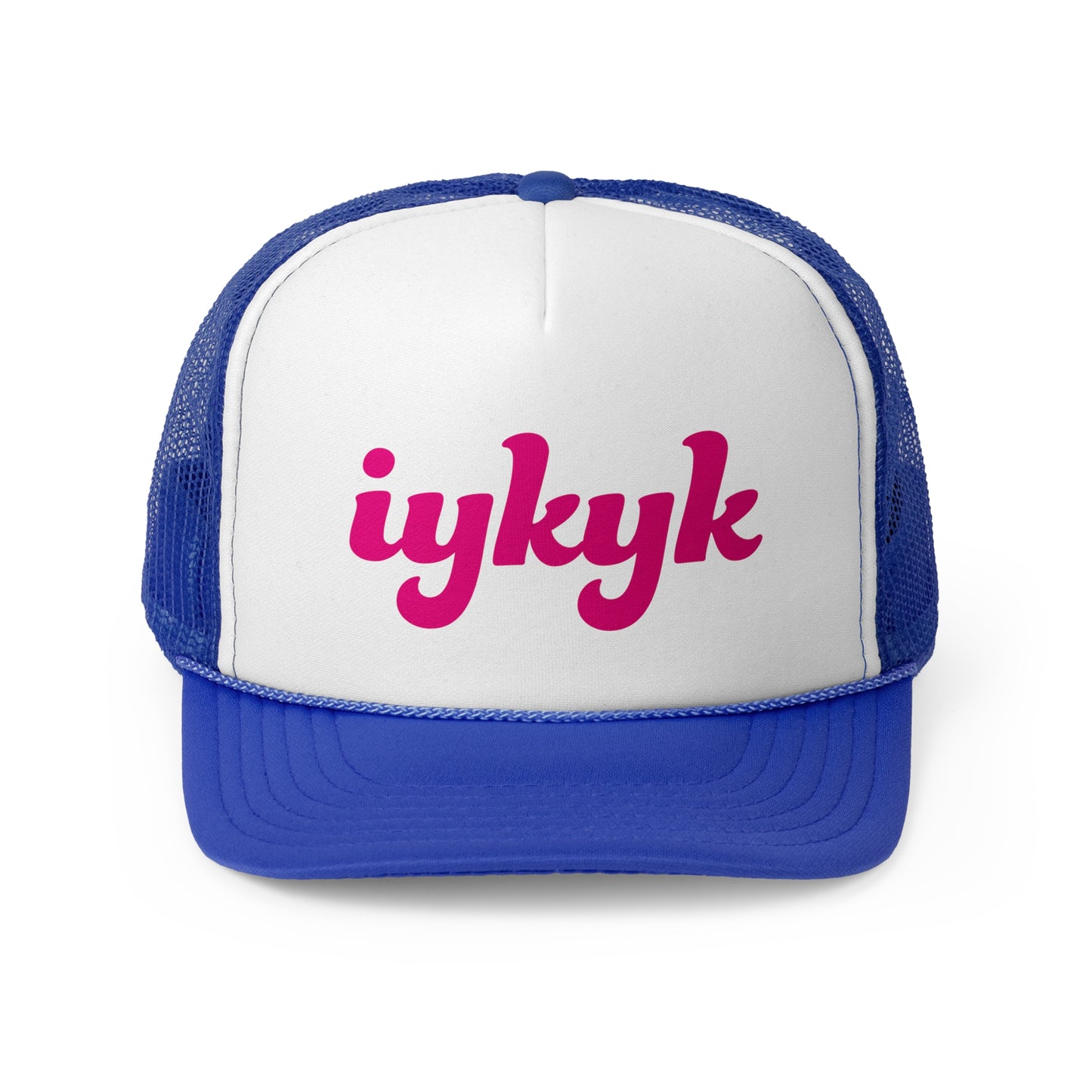 IYKYK Trucker Hat Pink v3