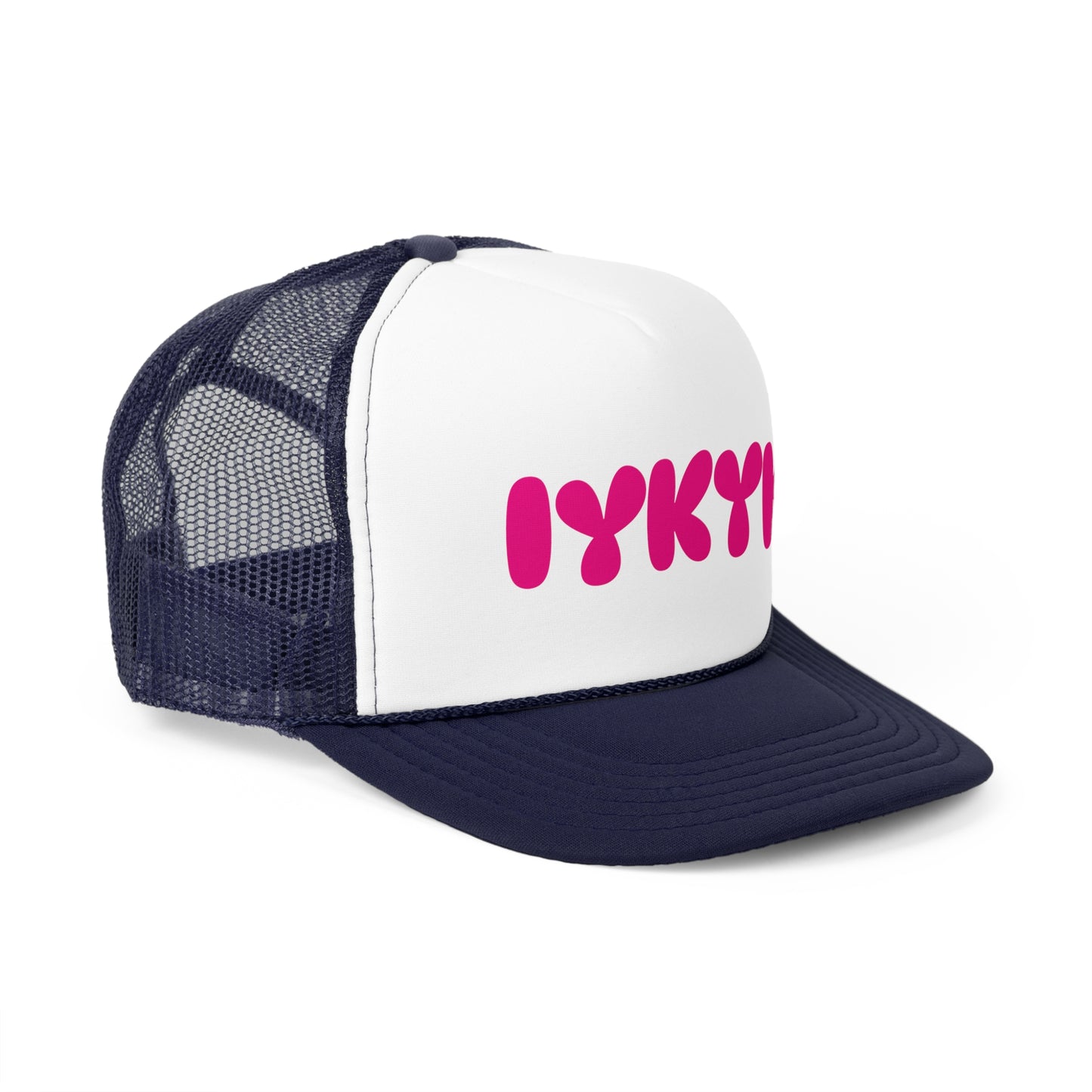 IYKYK Trucker Hat Pink v1