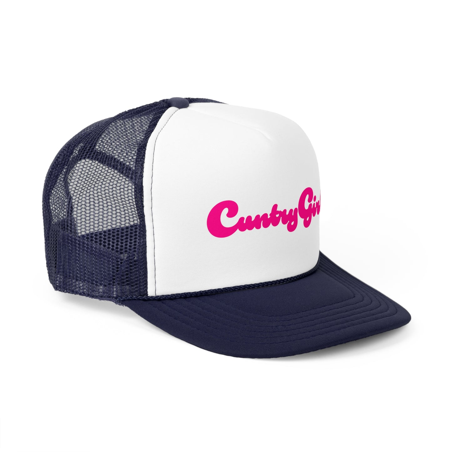 Cuntry Girl Trucker Hat Pink v1