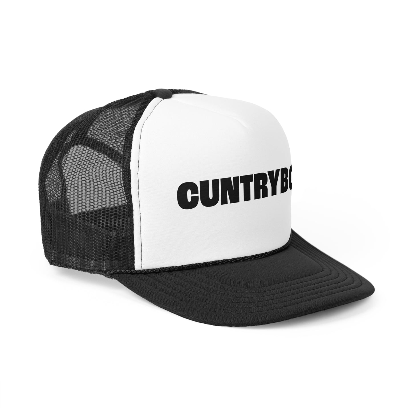 Cuntry Boy Trucker Hat Black v1