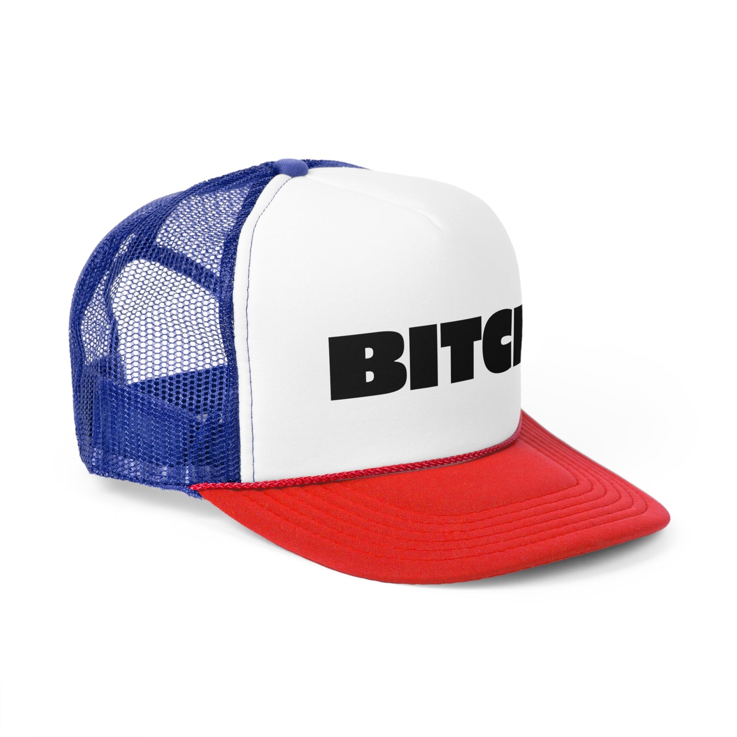 BITCH Trucker Hat Black