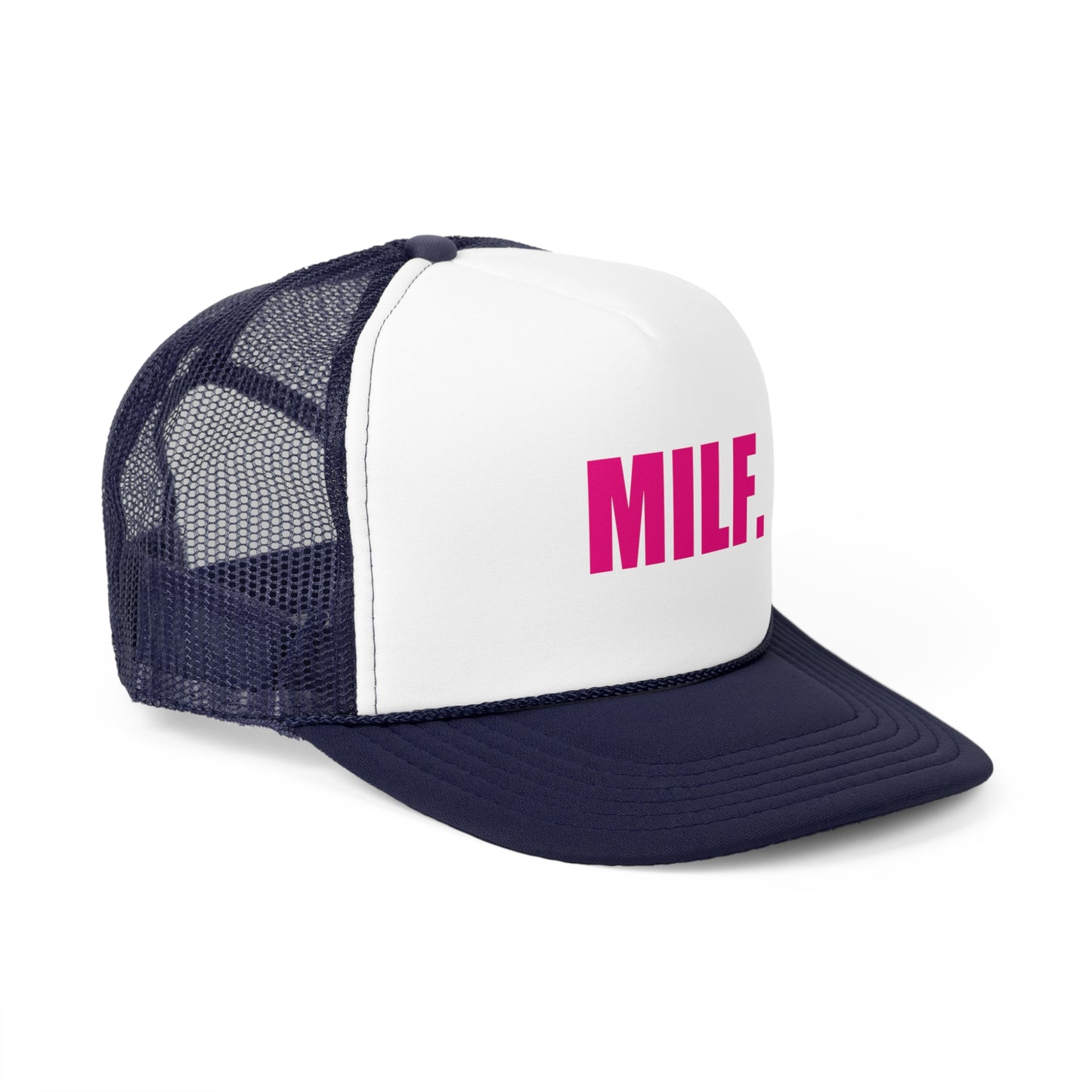 MILF Trucker Hat Pink v1