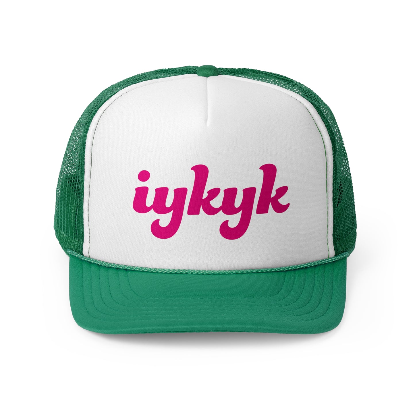 IYKYK Trucker Hat Pink v3