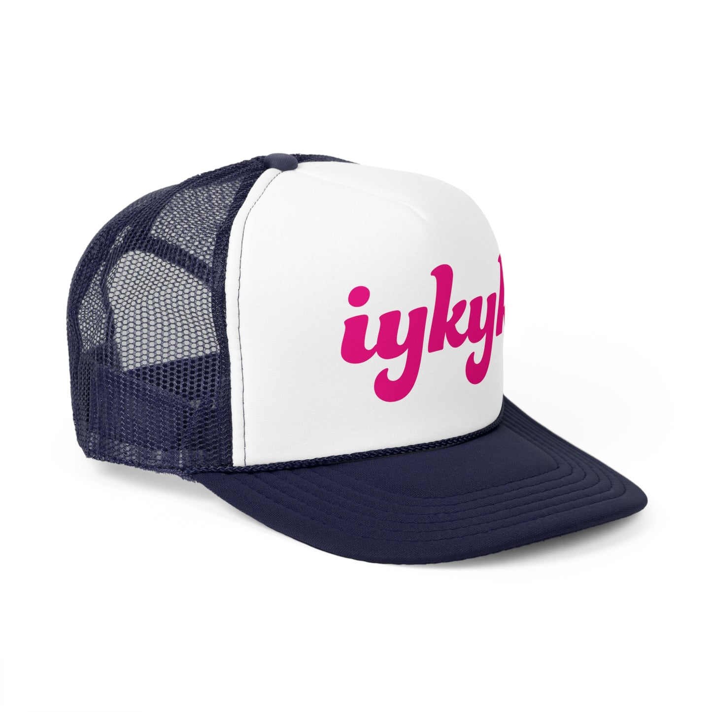 IYKYK Trucker Hat Pink v3