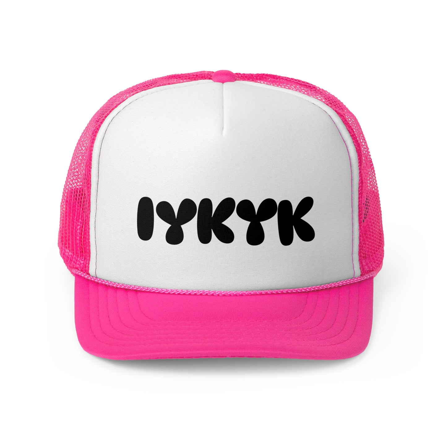 IYKYK Trucker Hat Black v1