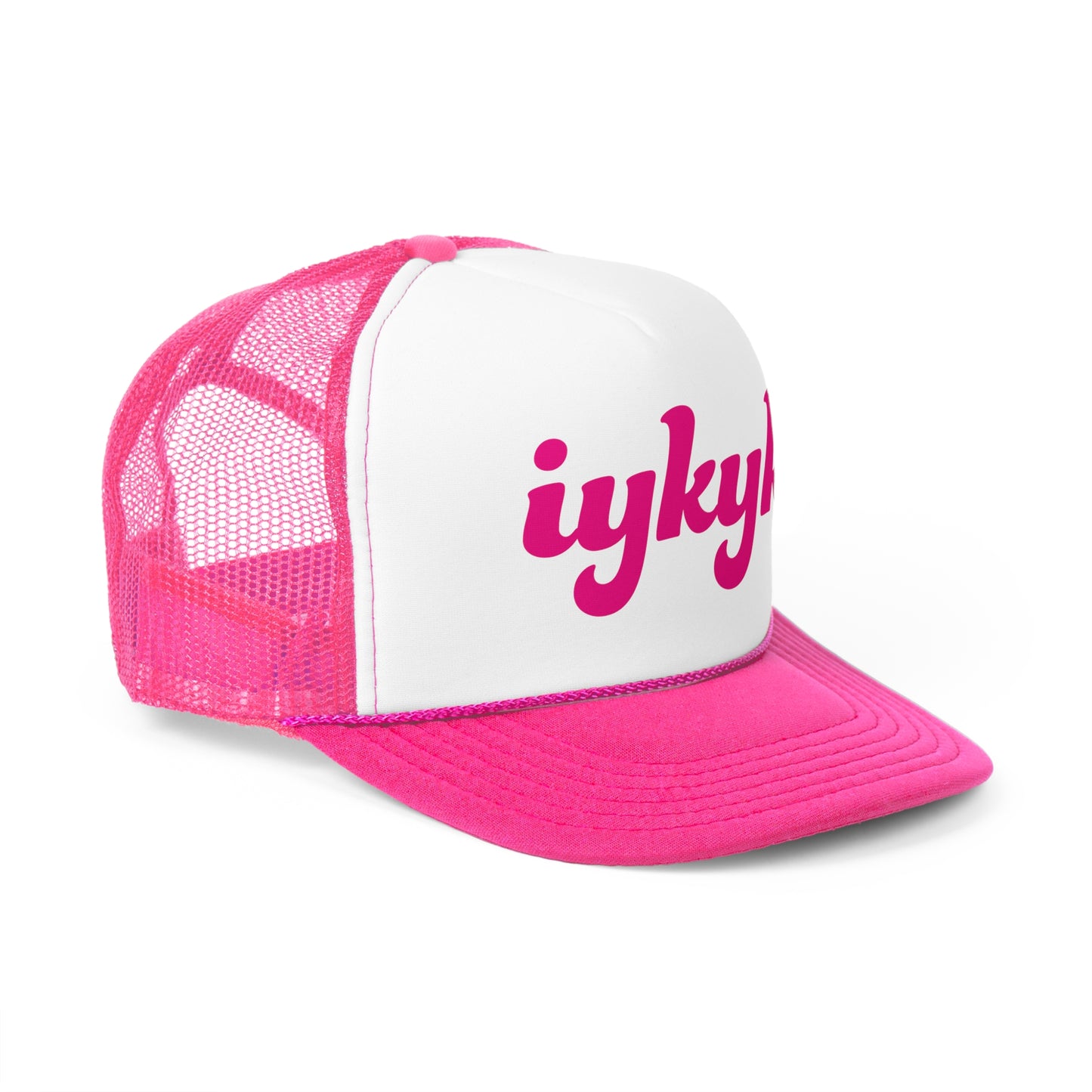 IYKYK Trucker Hat Pink v3