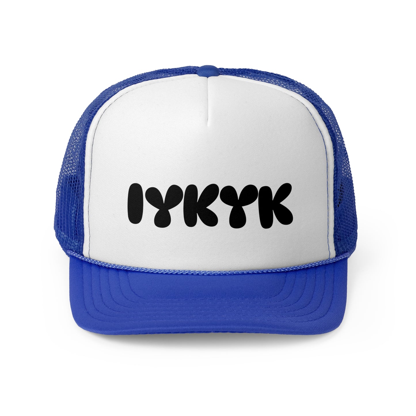 IYKYK Trucker Hat Black v1