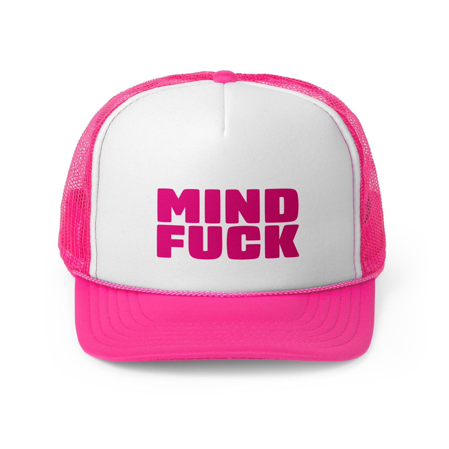 MINDFUCK Trucker Hat Pink v1