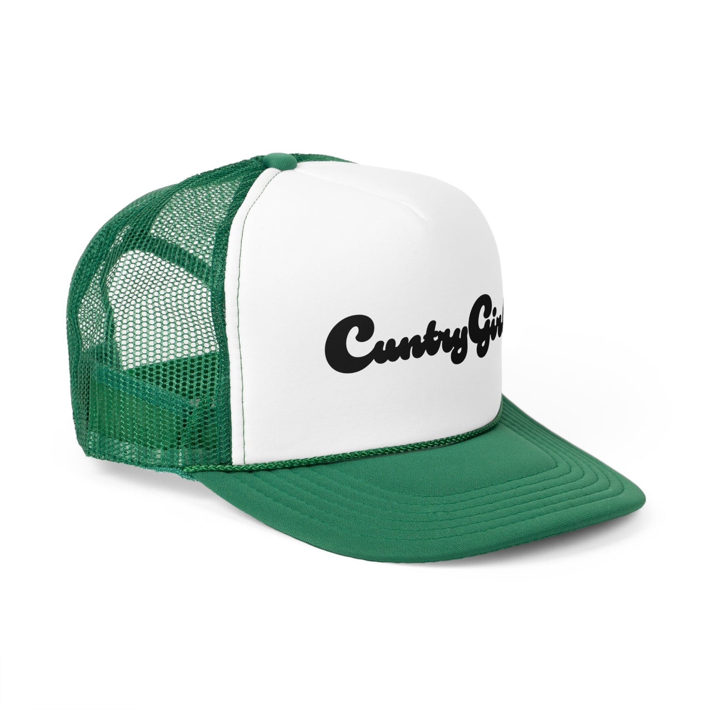 Cuntry Girl Trucker Hat Black v1