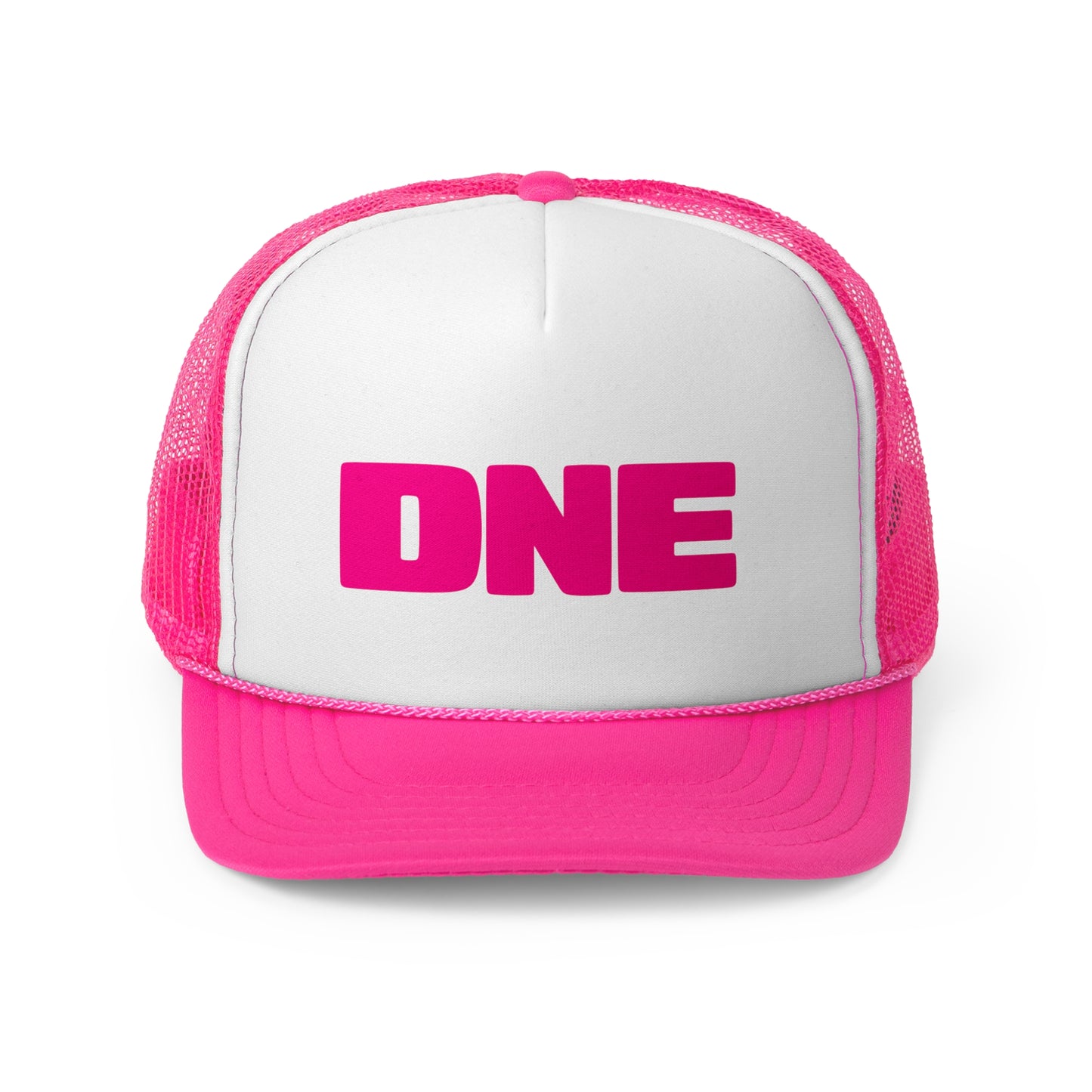 DNE Trucker Hat Pink v1