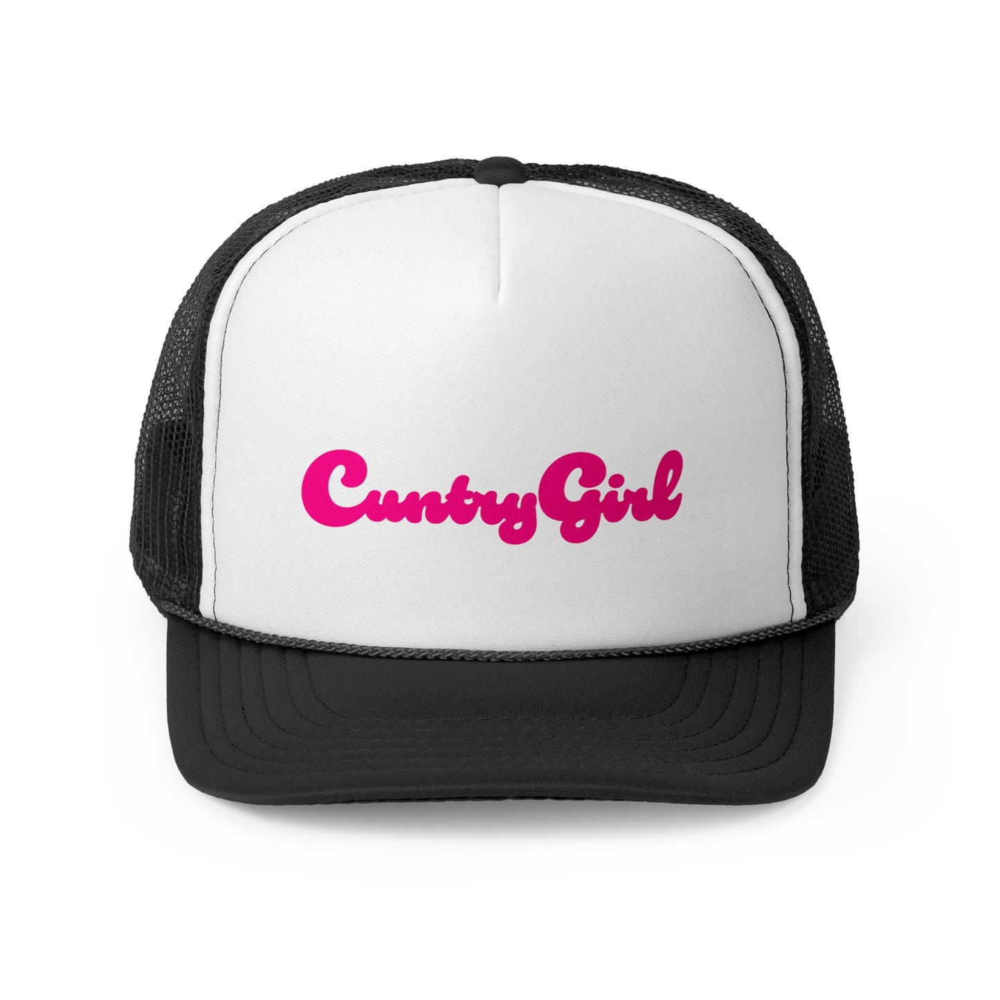 Cuntry Girl Trucker Hat Pink v1