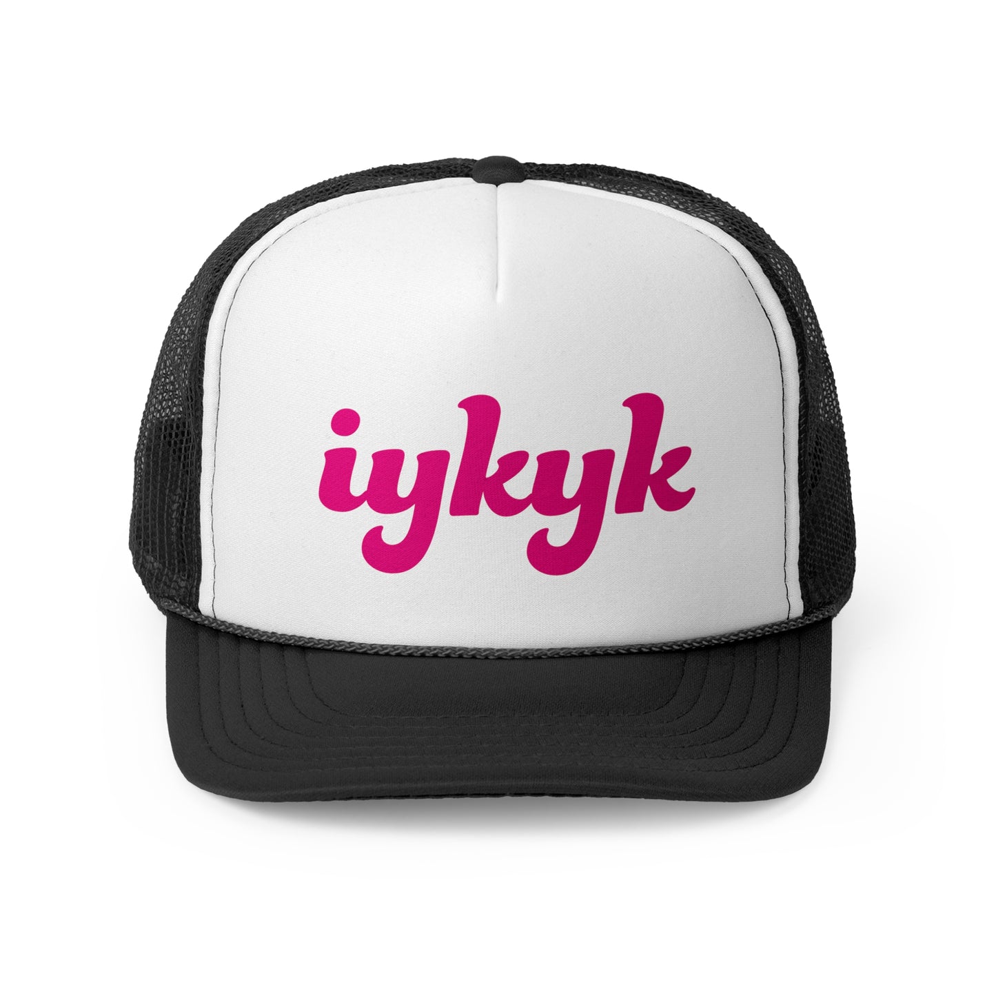 IYKYK Trucker Hat Pink v3