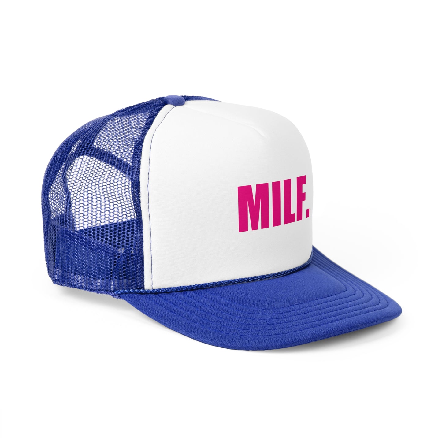 MILF Trucker Hat Pink v1