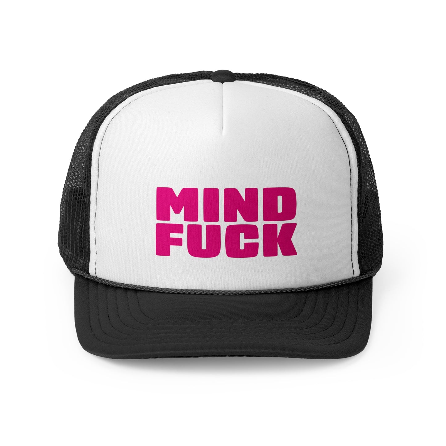 MINDFUCK Trucker Hat Pink v1