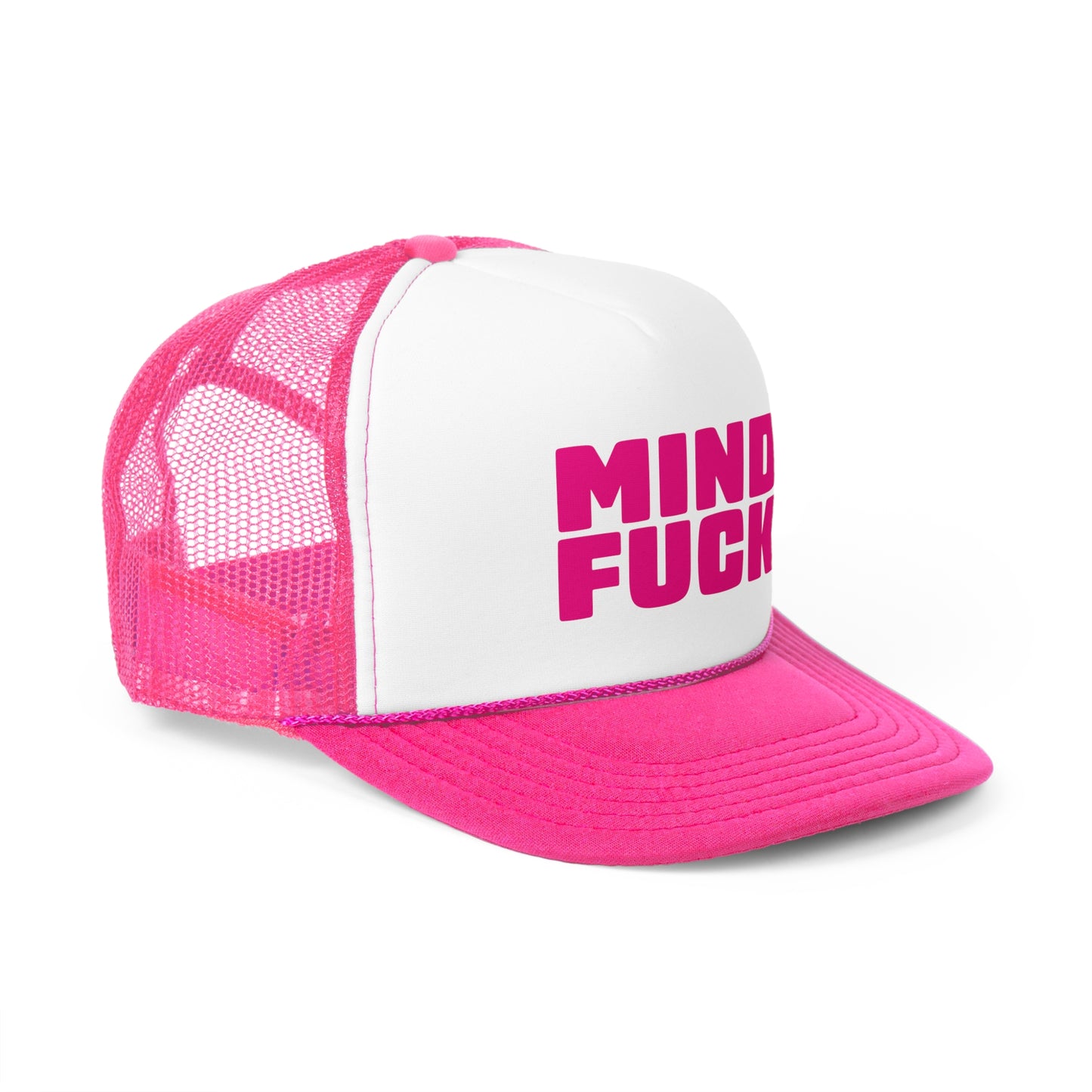 MINDFUCK Trucker Hat Pink v1