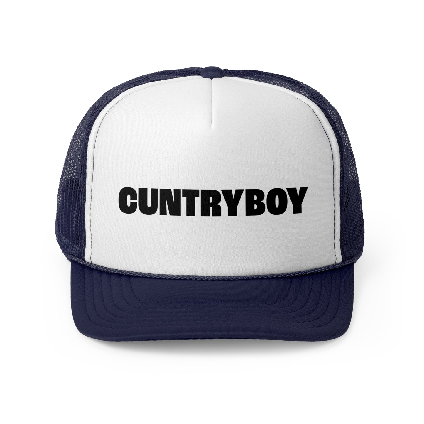 Cuntry Boy Trucker Hat Black v1