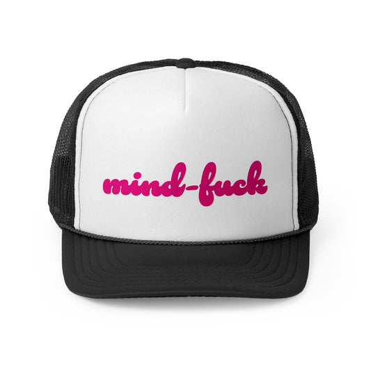 MINDFUCK Trucker Hat Pink v2