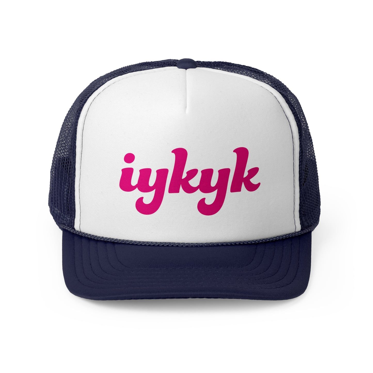 IYKYK Trucker Hat Pink v3